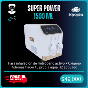 Maquina de hidrógeno Super Power 1500